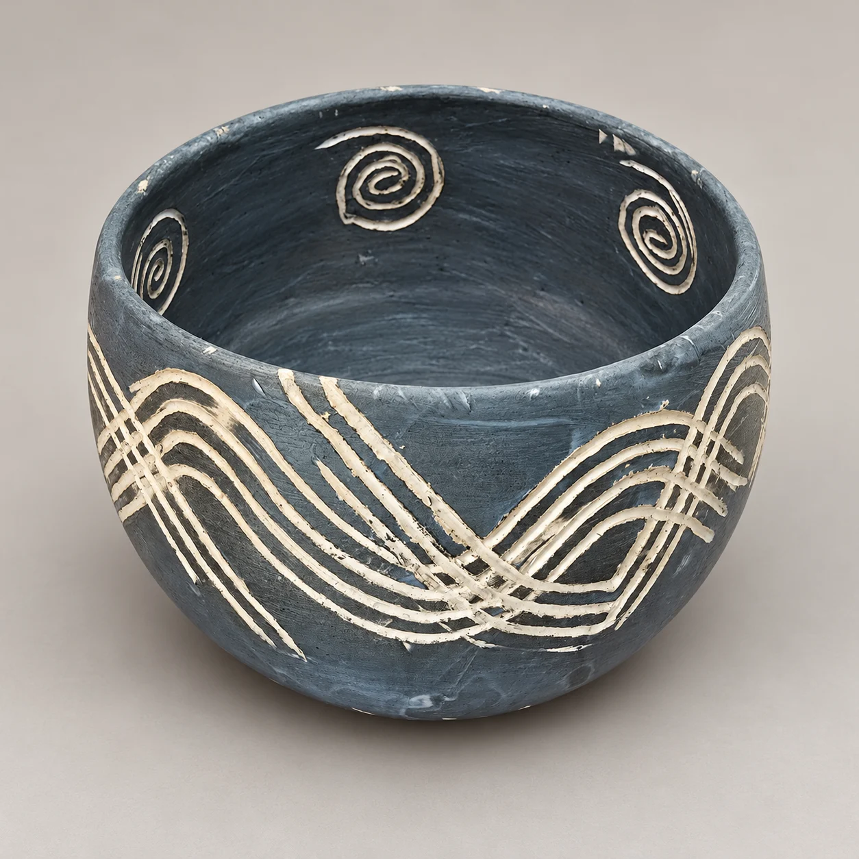 Slate Wave Bowl