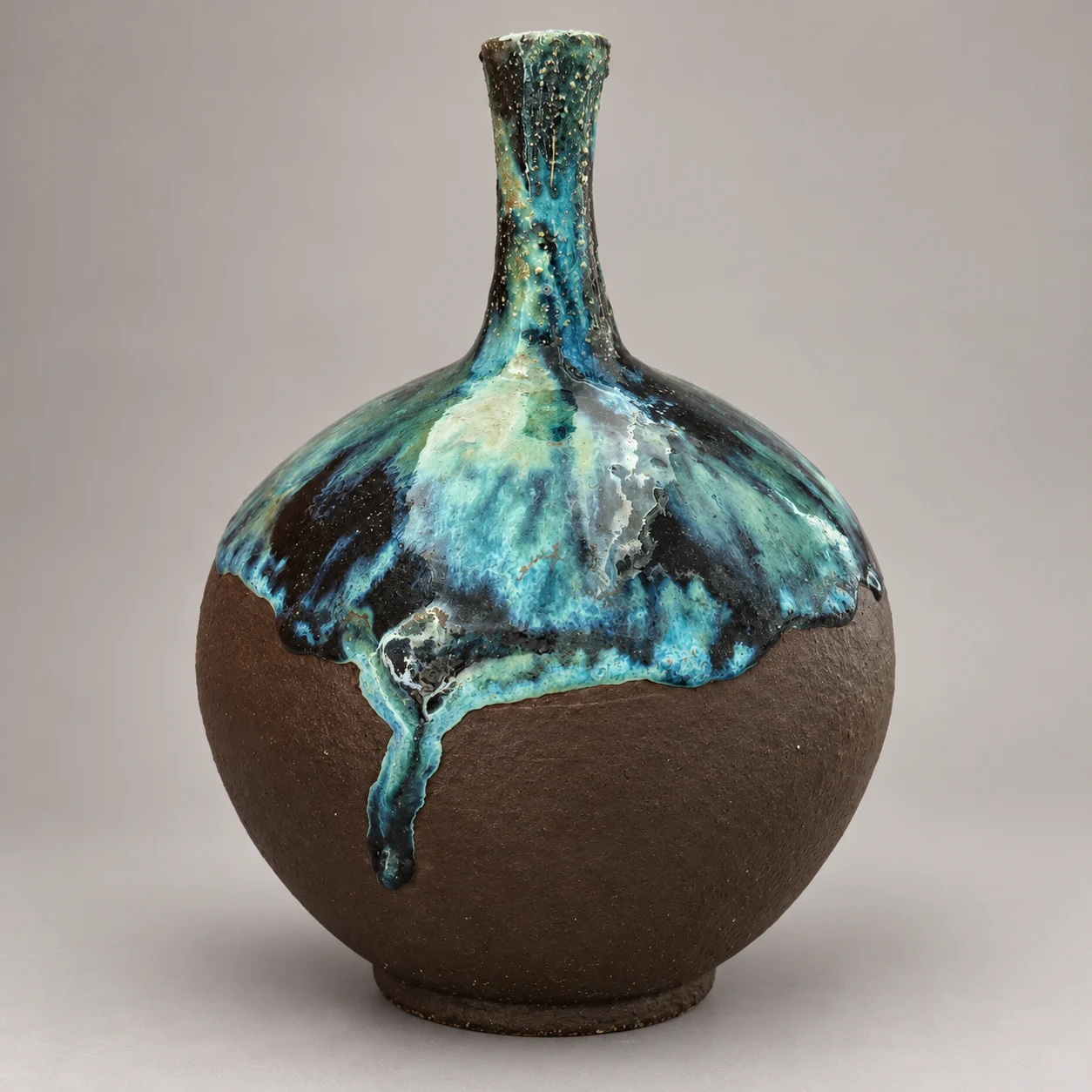Azure Earth Skulpturale Vase