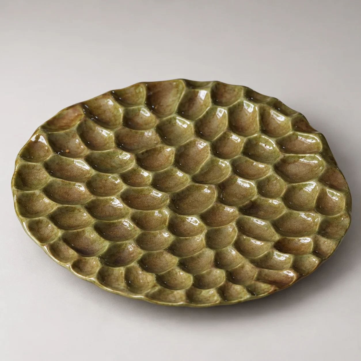 Terra Pebble Servēšanas šķīvis