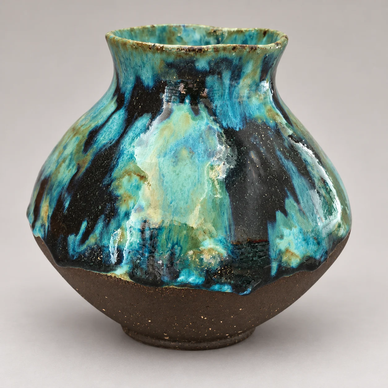 Azure Earth Abgerundete Vase