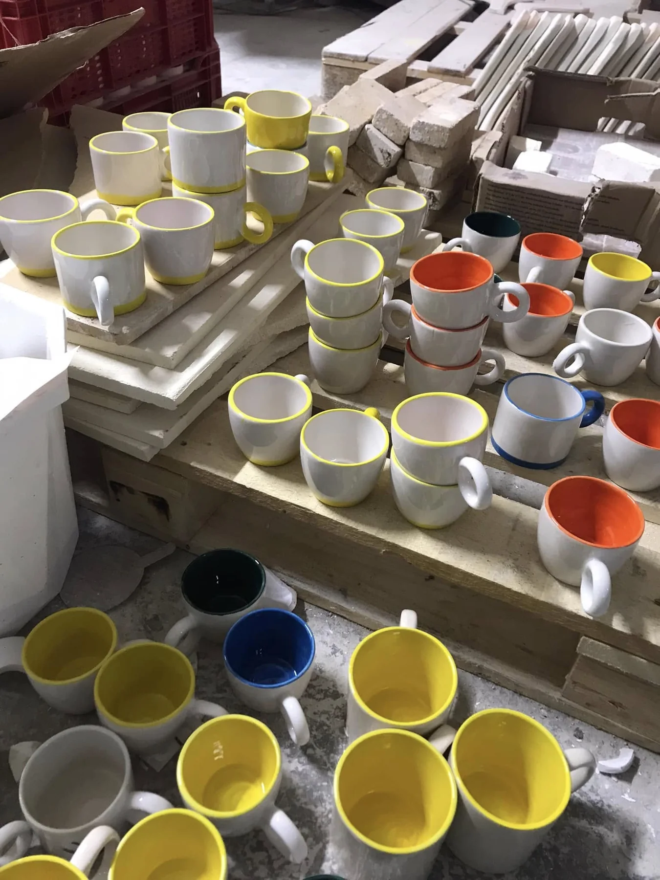 Glaze and color batch