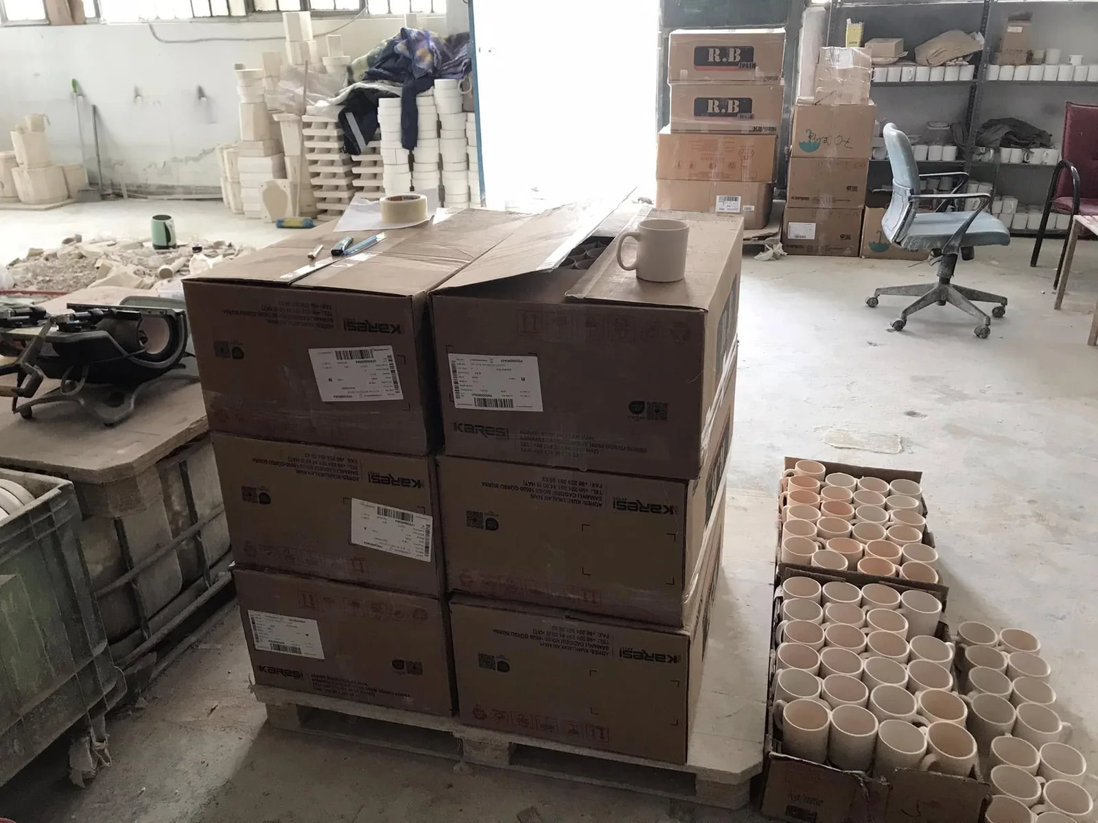 Terralora Keramiske produktionsgulv i Kayseri